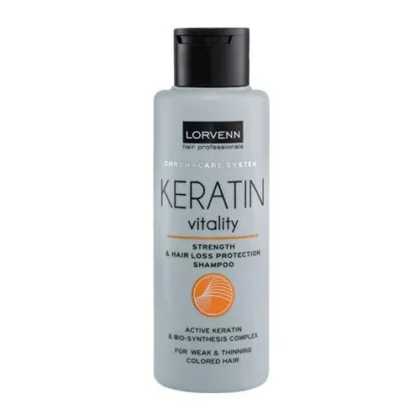 Lorvenn Keratin Vitality Σαμπουάν για Λεπτά Αδύναμα Βαμμένα Μαλλιά 100ml