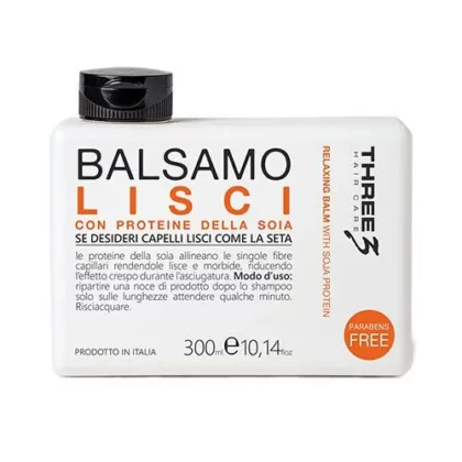 Three Hair Care  Balsamo Lisci 300ml