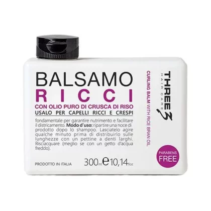 Three Hair Care Balsamo Ricci 300ml