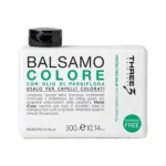 Three Hair Care Balsamo Ricci 300ml | Femme Fatale - Femme Fatale - Three Hair Care Balsamo Colore 300ml