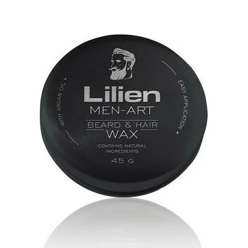 Lilien Men-Art Beard & Hair Wax Black 45gr