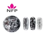 NFP XCentric Nails Platinum Flakes PF01 | Femme Fatale - Femme Fatale - NFP XCentric Nails Platinum Flakes PF02