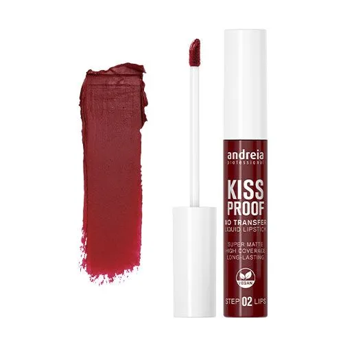 Andreia Kiss Proof Liquid Lipstick Burgundy 01 | Femme Fata - Femme Fatale - Andreia Kiss Proof  Liquid Lipstick