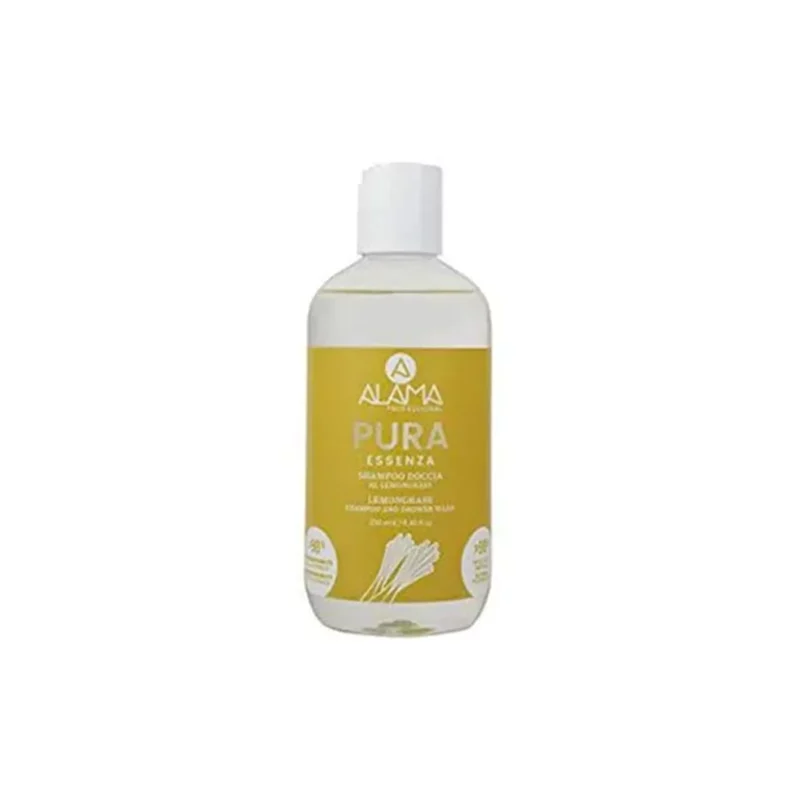 Alama Shampoo & Shower Wash Lemongrass 250ml | Femme Fatale - Femme Fatale - Alama Shampoo & Shower Wash Lemongrass 250ml