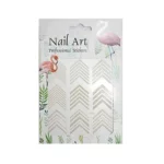 Nails & More Αυτοκόλλητα Νυχιών Δανδέλα Lace 003 Λευκό | Fem - Femme Fatale - Nails & More Αυτοκόλλητα Νυχιών dpg Line Gold No 207
