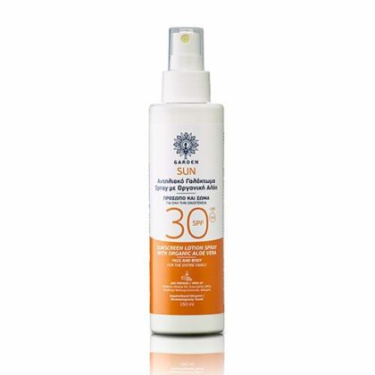 Garden Sunscreen Spray Face & Body Lotion SPF30 150ml | Femm - Femme Fatale - 