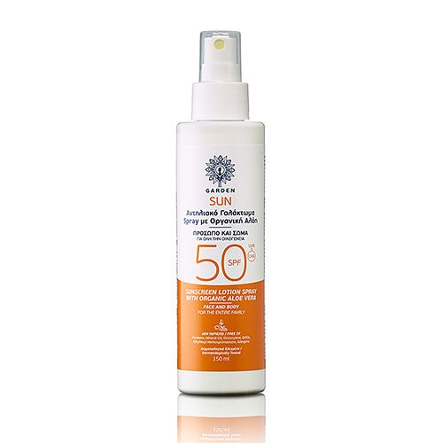 Garden Sunscreen Spray Face & Body Lotion SPF50 150ml | Femm - Femme Fatale - 