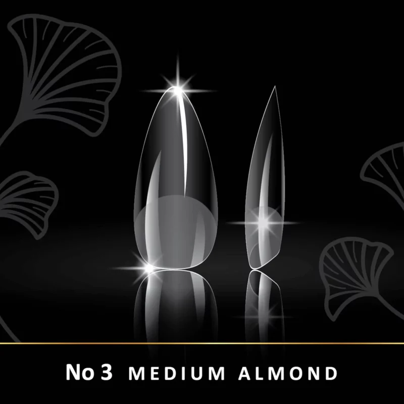 Soft Gel Tips Woww No3 Medium Almond 240 τεμάχια | Femme Fat - Femme Fatale - Soft Gel Tips Woww No3 Medium Almond 240 τεμάχια