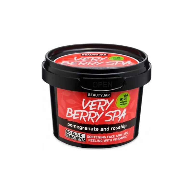 Beauty Jar Very Berry Spa Peeling Προσώπου & Χειλιών Με Βιτα - Femme Fatale - 
