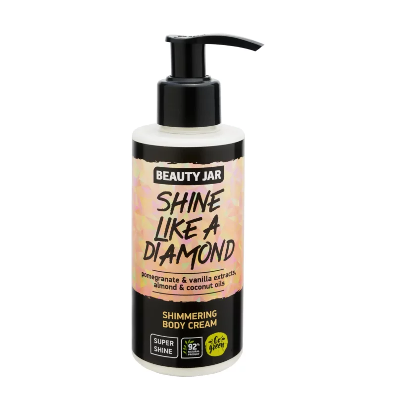 Beauty Jar Shine Like A Diamond Κρέμα Σώματος Με Shimmer 150 - Femme Fatale - 