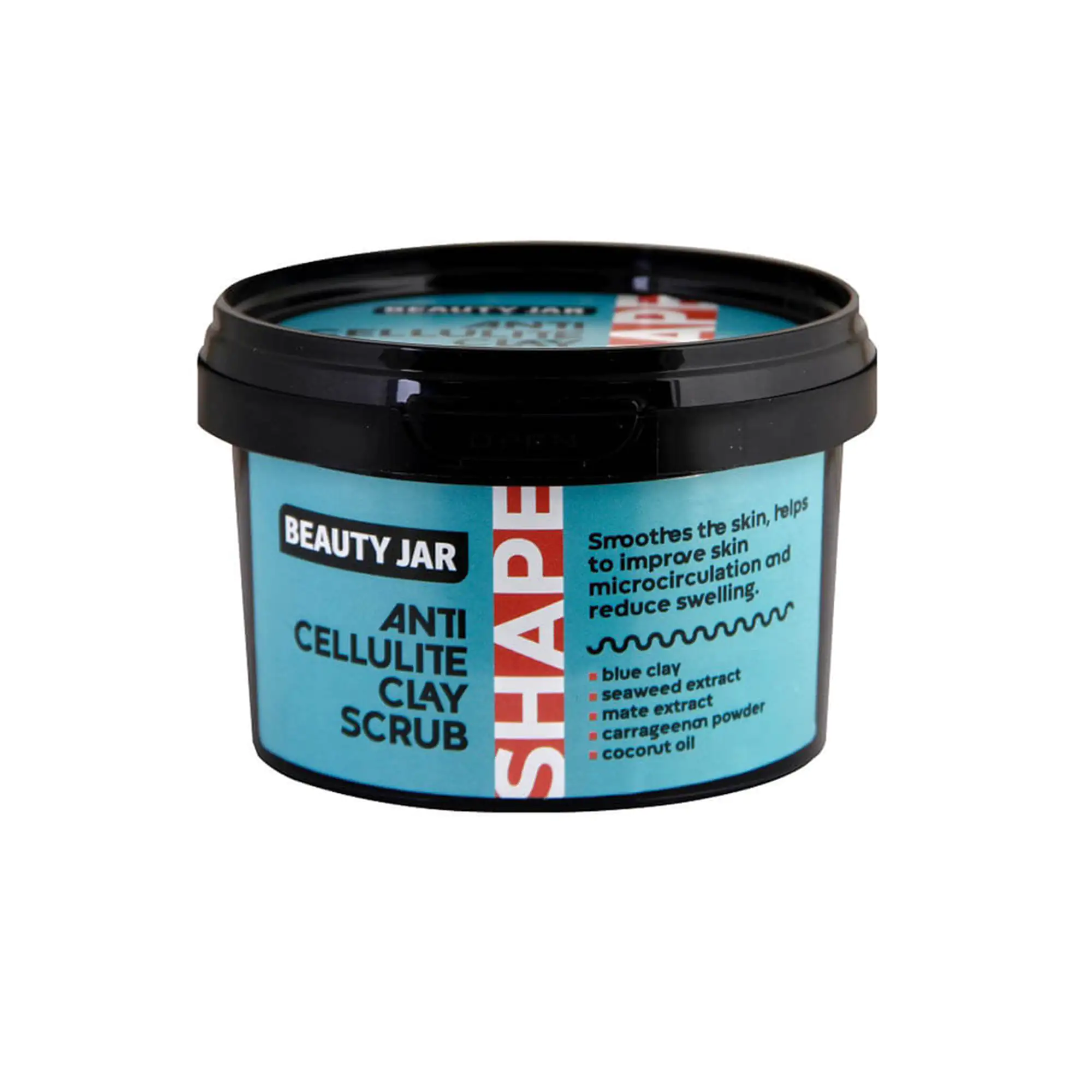 Beauty Jar Shape Anti Cellutile Clay Scrub 380gr | Femme Fat - Femme Fatale - 