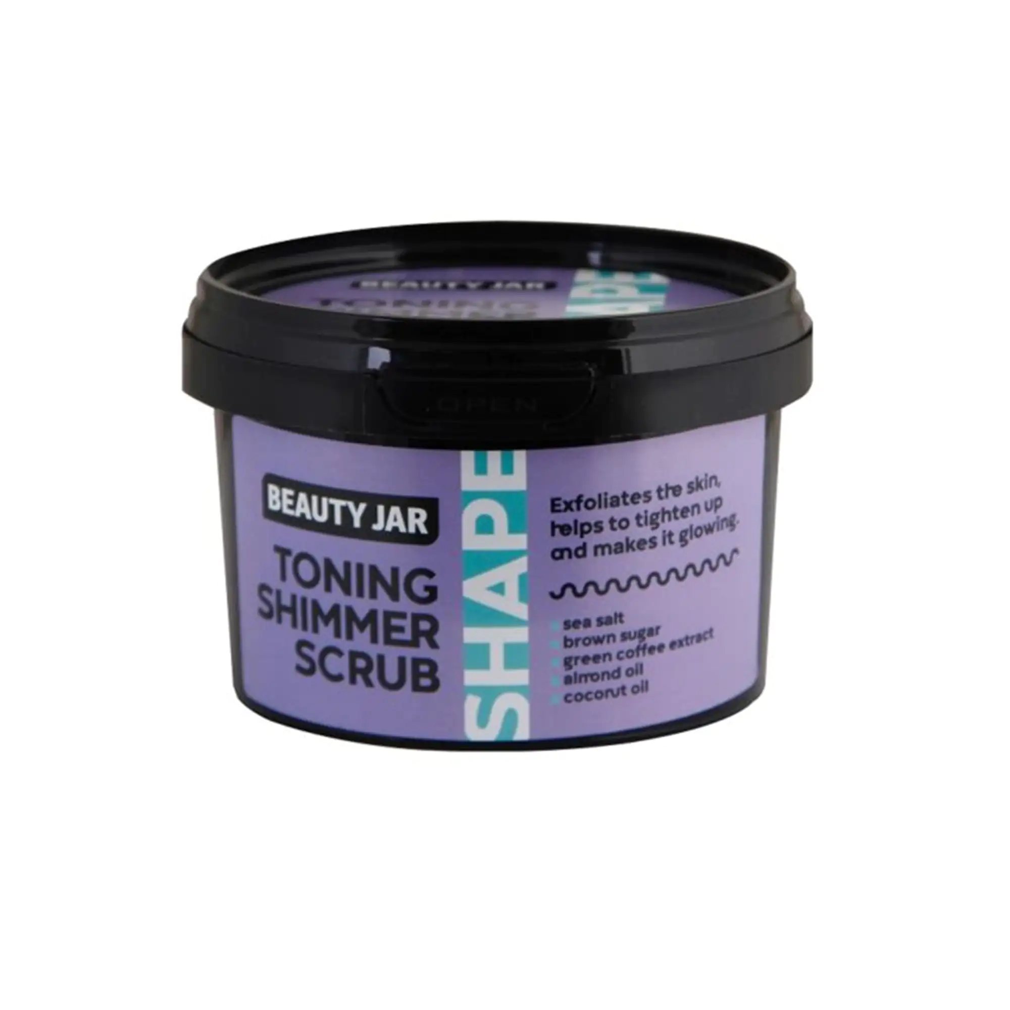 Beauty Jar Shape Toning Shimmer Scrub 360gr | Femme Fatale - Femme Fatale - 