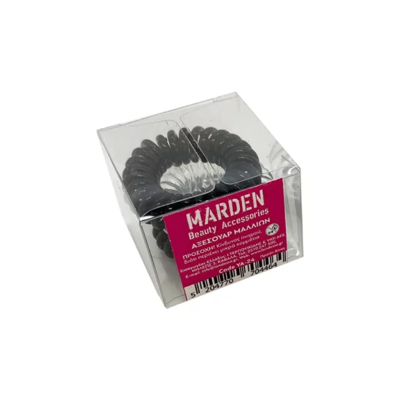 Marden Λαστιχάκια Μαλλιών Σπιράλ No YA-24 Set 3