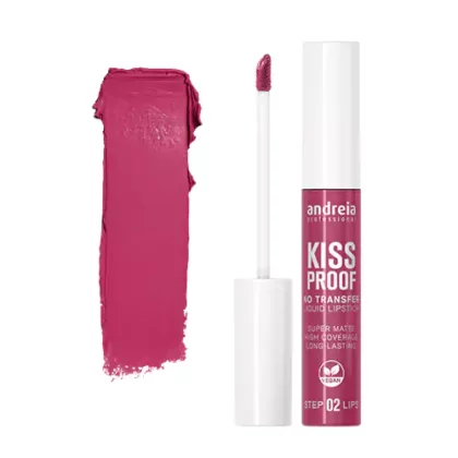 Andreia Kiss Proof Liquid Lipstick Camelia 08 - Femme Fatale - 