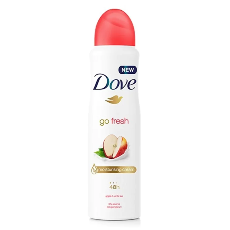 Dove Αποσμητικό Spray Apple & White Tea 150ml - Femme Fatale - Femme Fatale - Dove Aποσμητικό Spray Apple & White Tea 150ml