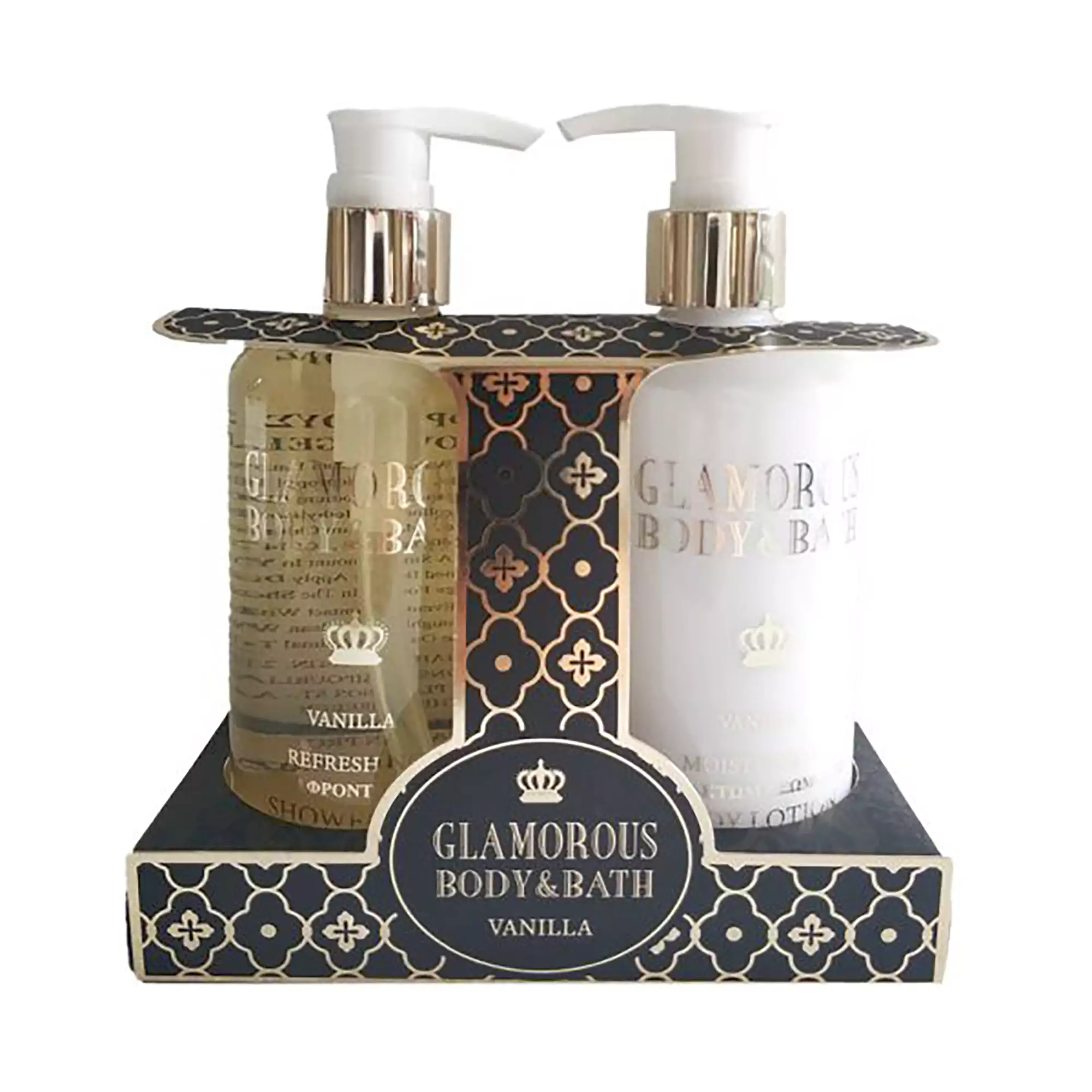 Glamorous Body & Bath Paper Box Σετ Δώρου Βανίλια - Femme Fatale - Glamorous Body & Bath Paper Box Σετ Δώρου Βανίλια