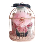 Glamorous Body & Bath Paper Box Σετ Δώρου Cranberry - Femme Fatale - Glamorous Body & Bath Rose Gold Cage Σετ Δώρου Cranberry