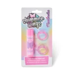 Martinelia Παιδικό Πορτοφόλι Μακιγιάζ Shimmer Wings - Femme Fatale - Martinelia Παιδικό Σετ Shimmer Wings Lip Balm & Ring Set