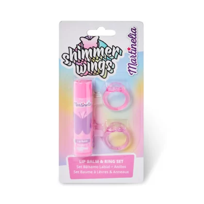 Martinelia Παιδικό Σετ Shimmer Wings Lip Balm & Ring Set