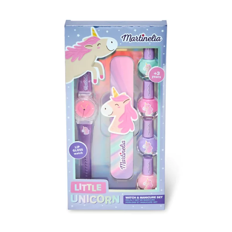 Martinelia Little Unicorn Watch & Manicure set - Femme Fatal - Femme Fatale - Martinelia Σετ Μανικιούρ Little Unicorn Watch & Manicure set