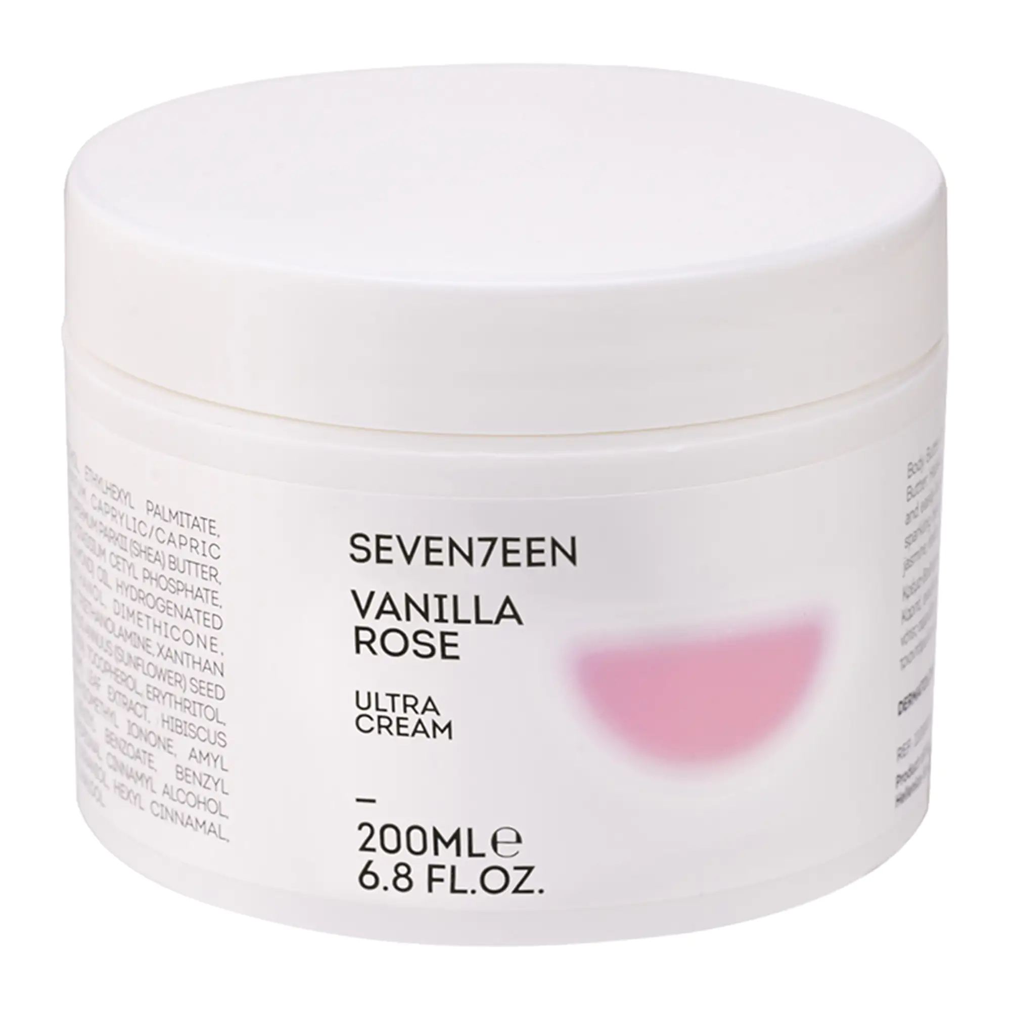 Seventeen Ultra Cream Vanilla Rose 200ml