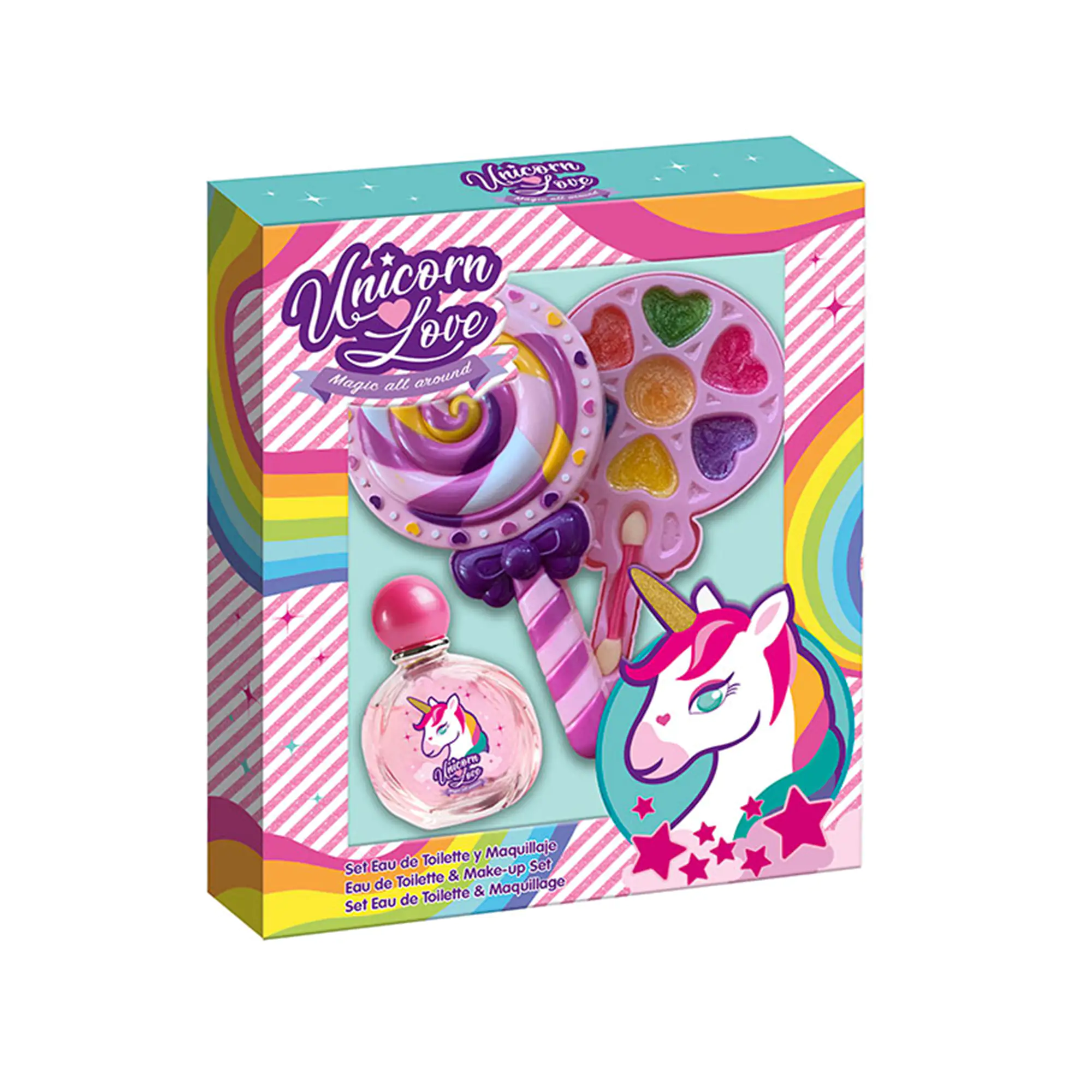Unicorn Love Παιδικό Σετ Δώρου EDT & Make-Up Lollipop