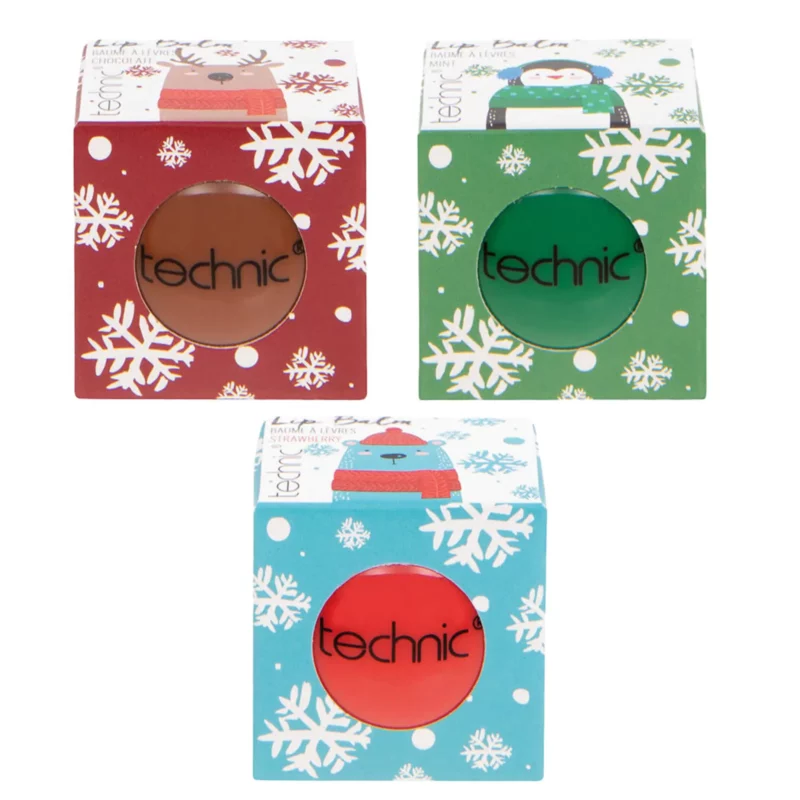 Technic Lip Balm Balls Christmas Novelty - Femme Fatale - Femme Fatale - Technic Lip Balm Balls Christmas Novelty