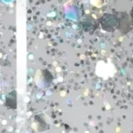 A8120 - Iridescent Silver Glitter