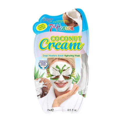 7TH HEAVEN Μάσκα Προσώπου για Ενυδάτωση Coconut Cream 15ml - Femme Fatale - 7TH HEAVEN Μάσκα Προσώπου για Ενυδάτωση Coconut Cream 15ml