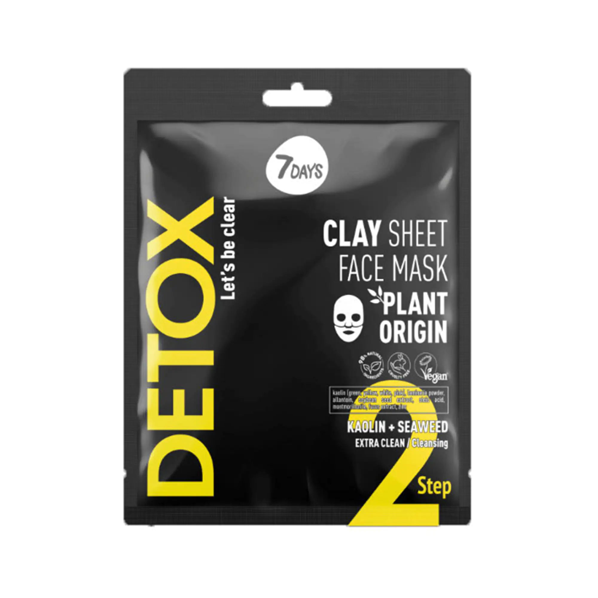 7days Μάσκα Προσώπου Detox Clay Step 2 25gr