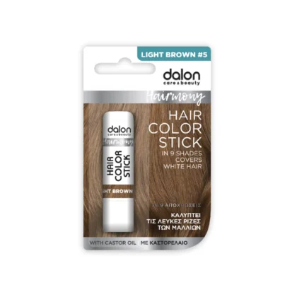 Dalon Hair Color Stick 4.5gr - Femme Fatale - Femme Fatale - Dalon Hair Color Stick 4.5gr No 5 - Light Brown
