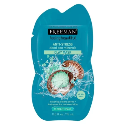 Freeman Μάσκα Προσώπου για Αναζωογόνηση Sea Minerals Anti Stress 15ml
