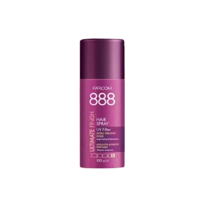 Farcom 888 Hair Spray Ultra Strong Hold 100ml