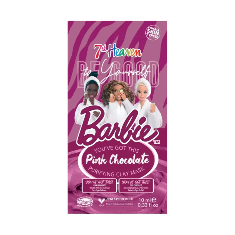 7TH HEAVEN Μάσκα Προσώπου Barbie Pink Chocolate 10ml - Femme Fatale - 7TH HEAVEN Μάσκα Προσώπου Παιδική Barbie Pink Chocolate 10ml
