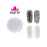 NFP X-Centric Nails Platinum Flakes | Femme Fatale - Femme Fatale - NFP XCentric Nails Pixel 2g PX06