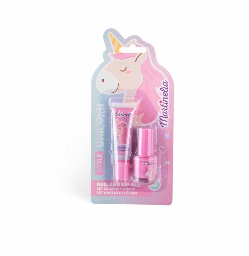 Martinelia Παιδικό Σετ Δώρου Little Unicorn Nail & Lip Set - Femme Fatale - Martinelia Παιδικό Σετ Δώρου Little Unicorn Nail & Lip Set