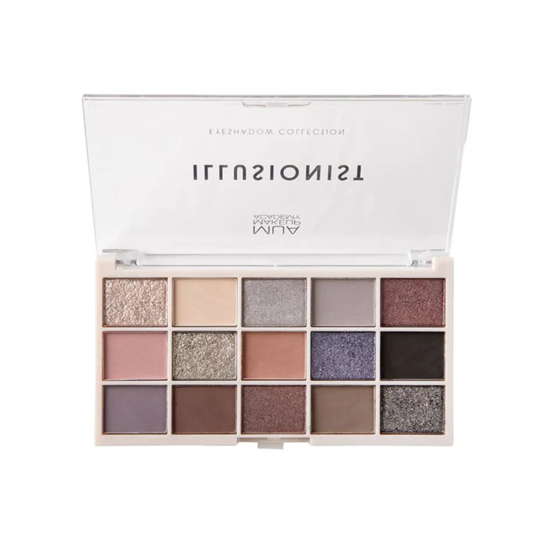 MUA Eyeshadow Palette 15 Shade Illusionist - Femme Fatale - 