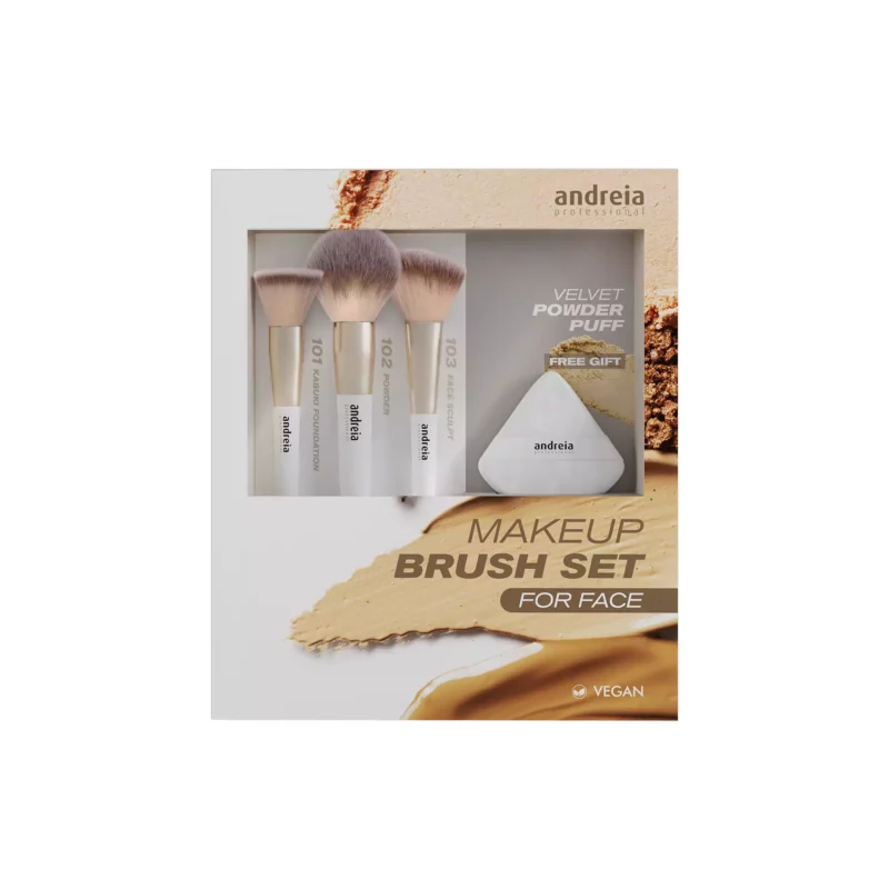Andreia Σετ Δώρου Makeup Brush Set For Face - Femme Fatale - 