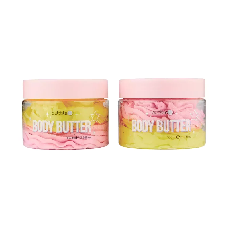 Bubble T Σετ Δώρου Rainbow Body Butter Set 2x100g - Femme Fatale - 