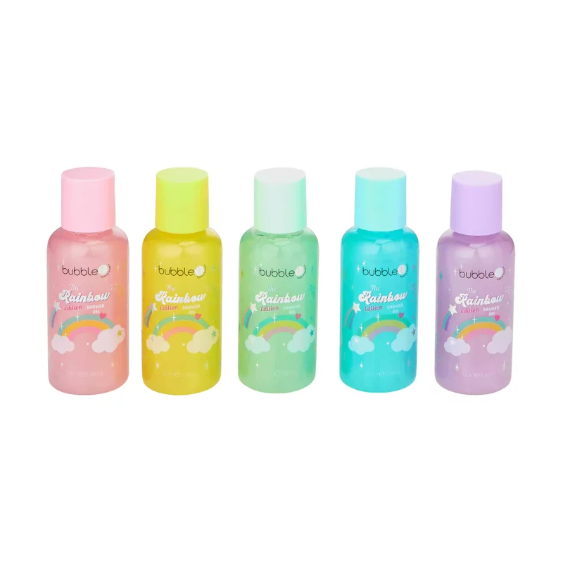 Bubble T Σετ Δώρου Rainbow Shower Gel Set 5x100ml - Femme Fatale - 
