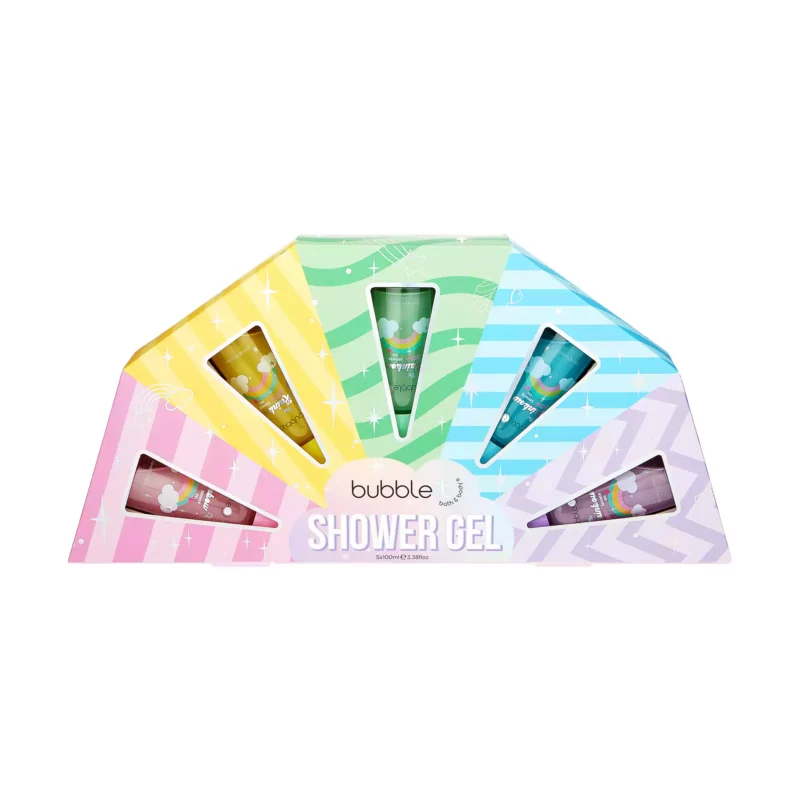 Bubble T Σετ Δώρου Rainbow Shower Gel Set 5x100ml - Femme Fatale - 