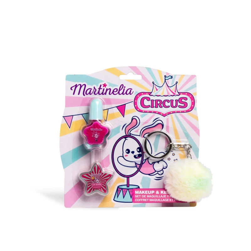Martinelia Παιδικό Σετ Δώρου Circus Make Up & Keychain - Femme Fatale - 