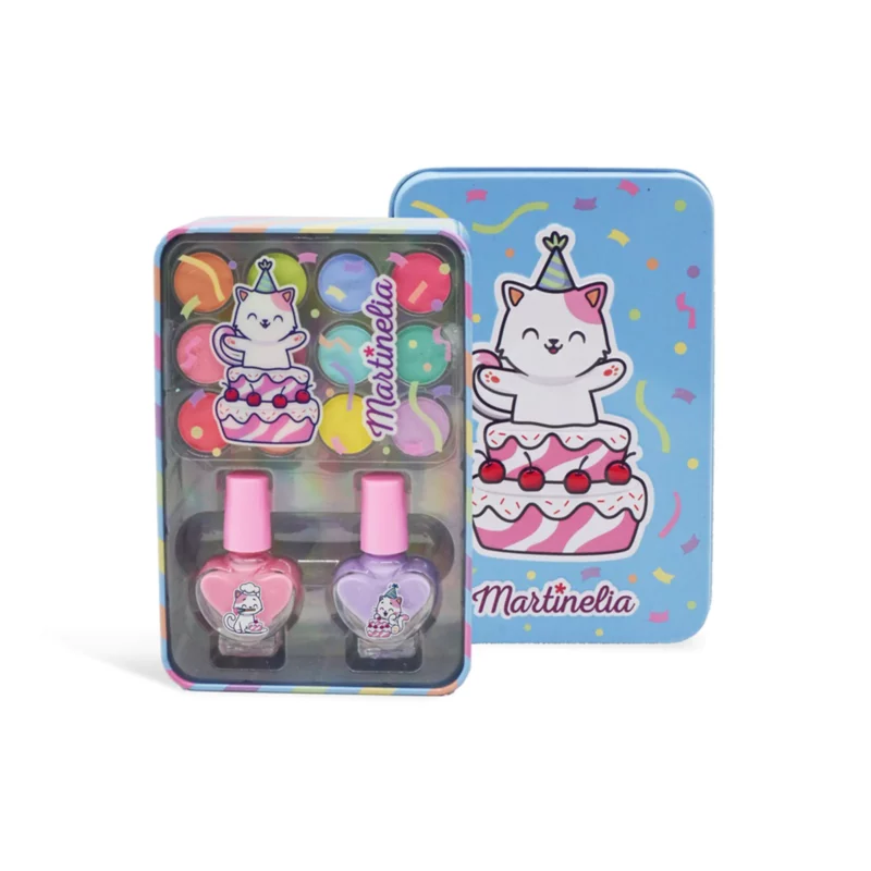 Martinelia Παιδικό Σετ Δώρου Yummy Eyes & Nails Tin Box - Femme Fatale - 