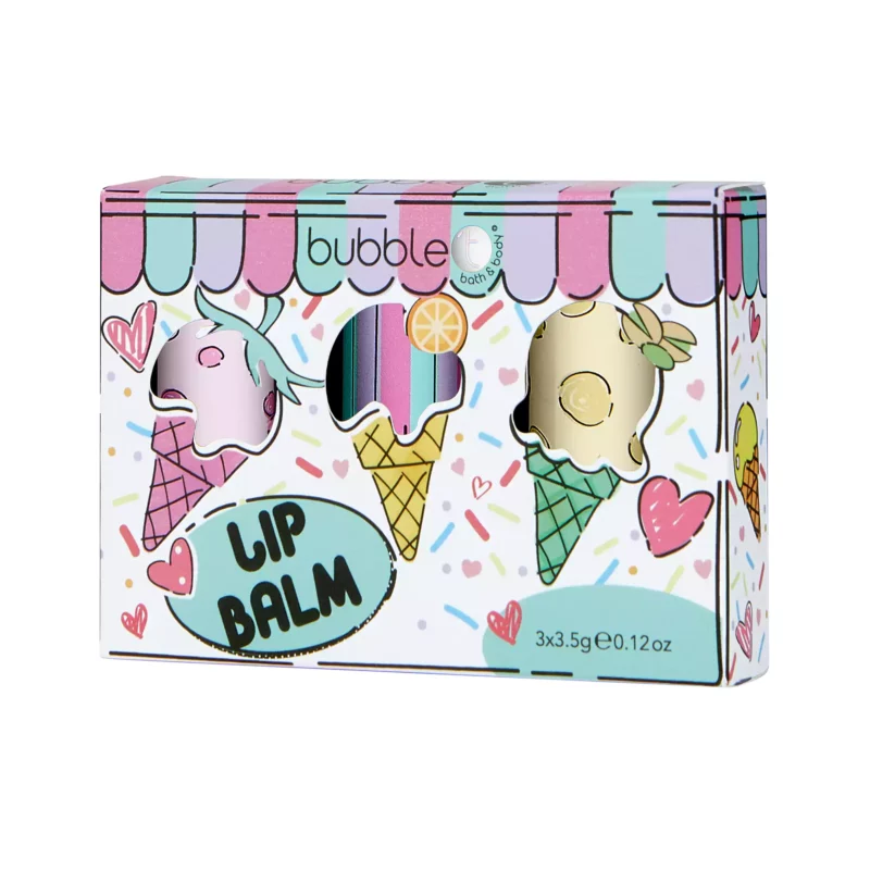 Bubble T Σετ Δώρου Cartoon Lip Balm Set - Femme Fatale - 
