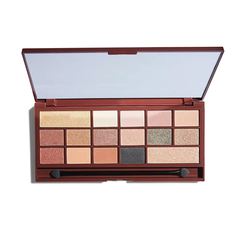 Revolution Παλέτα Σκιών I Heart Revolution 24k Gold Chocolate - Femme Fatale - 