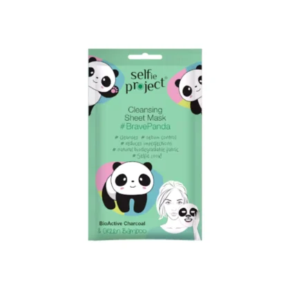 Selfie Project Cleansing Μάσκα Προσώπου Brave Panda 15ml - Femme Fatale - 