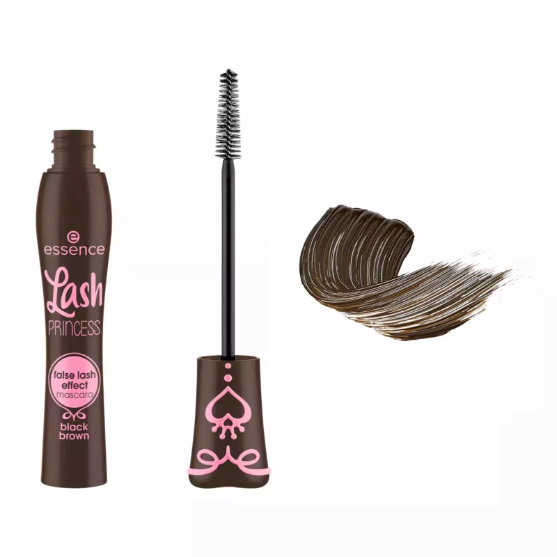 Essence Mascara Lash Princess False Lash Effect Black Brown - Femme Fatale - 