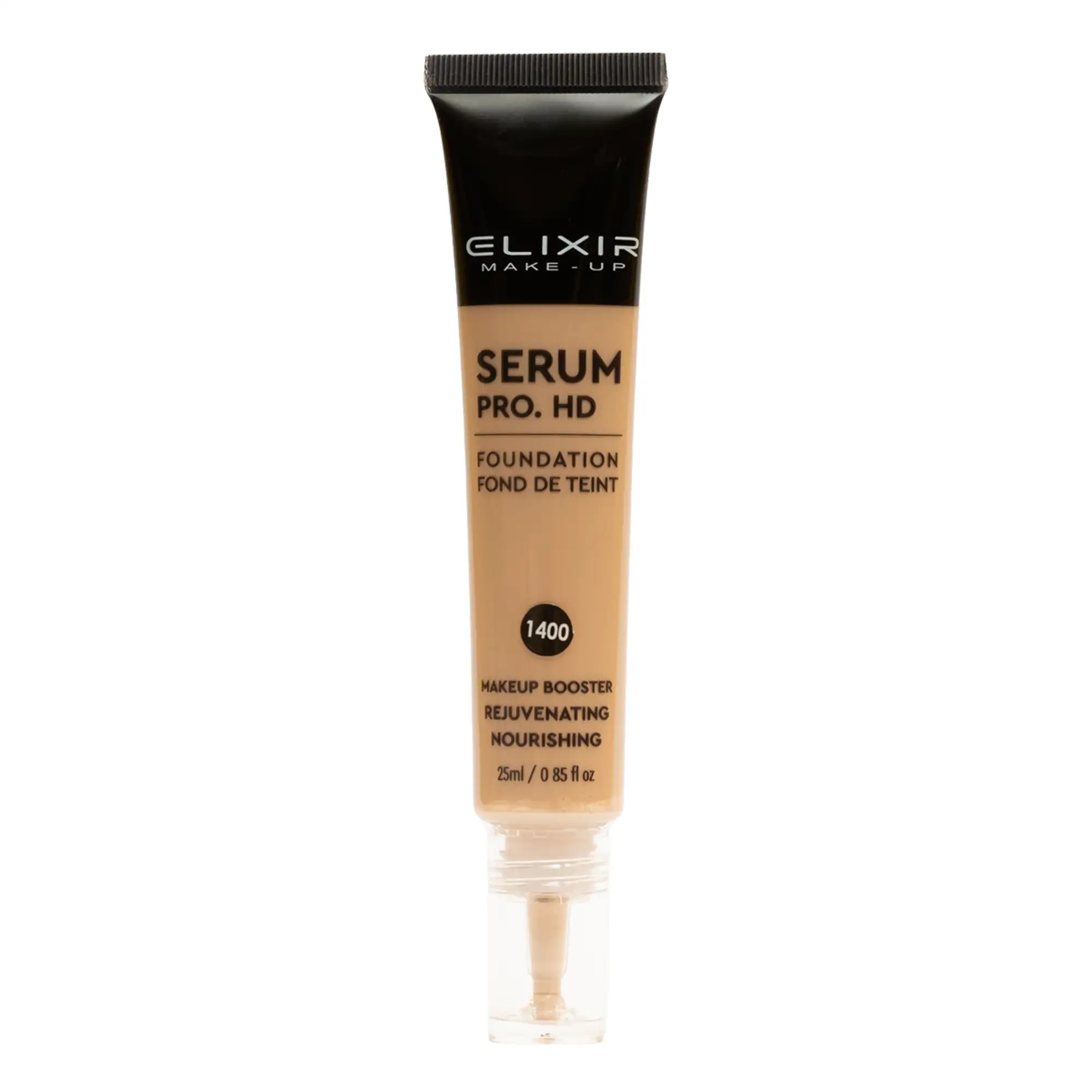 Elixir Serum Pro HD Foundation 25ml - Femme Fatale - - Το Serum Pro HD Foundation της Elixir Make Up είναι ένα πολυτελές foundation που συνδυάζει υψηλή κάλυψη και περιποίηση δέρματος σε ένα προϊόν. Elixir Serum Pro HD Foundation 25ml - Femme Fatale -