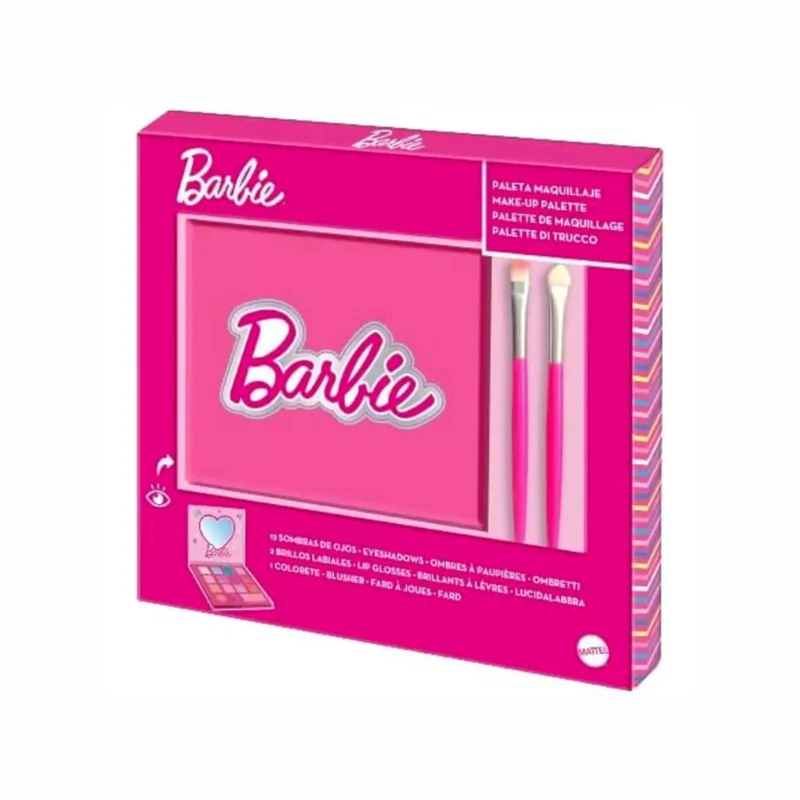 Barbie Make Up Palette & Brushes Gift - Femme Fatale - 