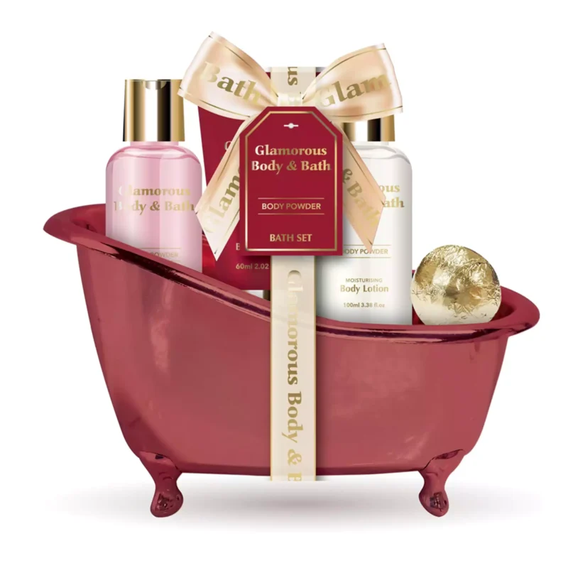 Glamorous Σετ Δώρου Red Tube Body Powder - Femme Fatale - 